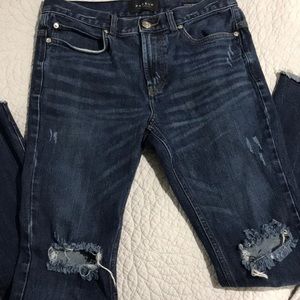 PacSun stacked skinny jeans
